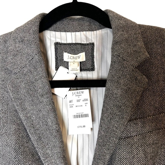 J. Crew Schoolboy Wool Blazer with Gold Buttons - Picture 5 of 11